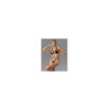 Dame controle body ouvert - Noir
